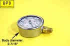 0-6000 Psi 0-400 Bar 1 4  Npt High Pressure Liquid Filled Gauge Manometer Yn60