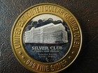 Limited Edition  10 Ten Dollar Gaming Token   999 Silver Silver Club Sparks Nv