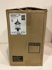 Kichler 49187tz  1-light Tannery Bronze Outdoor Post Light Clear Beveled Glass