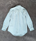 Ralph Lauren Boys 6 Blue White Striped Oxford Button Down Shirt Long Sleeve