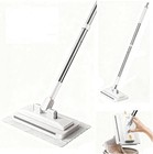 New Mini Mop With 39in Handle Zero-touch Gap Dust Cleaner And Lock Head  5 Cloth
