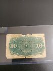 United States 10 Cents Fractional Currency Note 1863  2