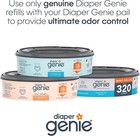 Diaper Genie Essentials Round Refill 8-pack  Holds Up To 2560 Newborn Diapers 