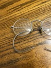 Vtg Antique Silvertone Gold Filled  Round Wire Rim Reading Glasses 