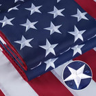 Us American Flag Heavy Duty Luxury Embroidered Stars Sewn Stripes Grommets Nylon