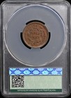 1853 1 2c Braided Hair Half Cent Cacg Au58bn