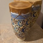 Hand-painted Ceramic Bongo Drums Set Of 2 For Beginner Players