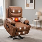 Oversized Lift Recliner Chair W  Massage   Heat  Wide Seat Big Tall Elderly