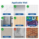 Shower Soap Dispenser Wall Mounted No Drill Shampoo Dispenser Bathroom 3 300ml