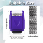 5 Pieces Privacy Stamp Roll Id Protection Roller Identity Theft Protection Rolle