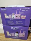 Fujifilm Instax Mini 12 Instant Camera Holiday Bundle   Pastel Blue