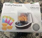 Baby Brezza Glass One Step Delux Food Maker Automatic Blender Steamer New