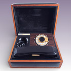 Deco-tel Executive Boxed Rotary Personal Telephone Model 2131-b 1970s