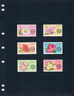 9 30 Scott Value - 1966 Panama Flowers Central America Scarcer Cv Mnh Nh Umm