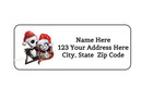 30 Nightmare Before Christmas Personalized Return Address Labels 1 In X 2 625 In
