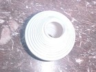 Antique Lightning Rod Ball Ribbed Horizontal Rings Milk Glass 4  Weathervane Vtg