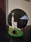 Vintage Humpty Dumpty Nursery Lamp Base Castle Hand Painted Retro Night Light