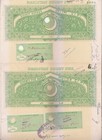 Pakistan Revenue Fiscal 7 Diff Stamp Paper For Collection 