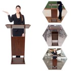 Conference Presentation Stand Presentation Standing Desk For Classroom Church