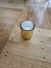 Lot Of 8 Clear   31 Gold Votive Candle Holders   36 Tea Lights     Event Decor