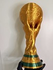 Full Size World Cup Trophy Replica 14 5    Gold Soccer Fan Collectible Printer3d