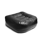 6 Inch Leather Adult Car Booster Seat Cushion For Short People Black