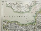 1894 Vintage Somerset  Uk Atlas Map Authentic Antique Encyclopedia Britannica 