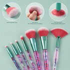 Raeeikphz Unicorn Makeup Brush For Girls foundation Fan Cute Eye Green