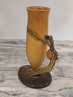 Vintage Roseville Pottery 479-7 Brown Pine Cone Bud Vase 7 75    1935   Euc 