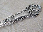 Charter Oak Silverplated Master Butter Knife 1847 Rogers Triple Plate 1906