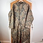 Vintage Mossy Oak Hunting Coveralls Mens Large Regular Treestand Camo Usa