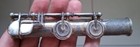 Historical 1900 s Handmade Bonneville Paris French Silvered Flute No 4422