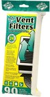 Dust Control Vent Filters - Pack Of 24   Traps Unwanted Particles In The Air    