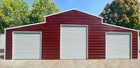 42 x30 x13  Metal Garage Shed Barn Outdoor Storage Heavy Duty Galvanized Steel