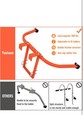 Ladder Stabilizer  Heavy Duty Steel Ladder Roof Hook Ladder Rack Fr Roof Gutter