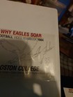 Boston College Why The Eagles Soar Football Video Yearbook 1984 Signed