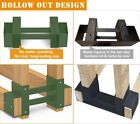 Outdoor Firewood Rack Brackets Kit For Fire Wood Pile Storage Adjustable Log
