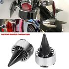 Us Bullet Turn Signal Light Lens Cover Cap For Harley Dyna Touring Electra Glide
