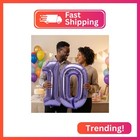 Ypselected 32 Inch Large Foil Helium Number Balloon Birthday Wedding Party 0-9  