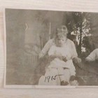 Antique 1915 Family Photo Black White Vintage  Snapshot  Edwardian Era  Original