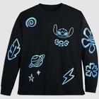 Disney Stitch 626 Celebration Crew Black Long Sleeve Spirit Jersey Size Xxl
