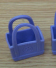 Genuine Littlest Pet Shop Purple Tote Bag Carrier With Paw Print