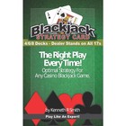 Blackjack Basic Strategy Chart 4 6 8 Decks Dealer Stands On All 17s 2-sided Card