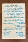 Vintage 1968 Grateful Dead   Quicksilver Fillmore West Concert Handbill
