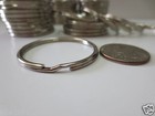 Wholesale Lot  500 200 100  10 Split Rings Keyrings 1 5  1 1 2  38mm  Diameter  
