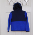 Nwt The North Face Blue Navy Hooded Fleece Zip Coat Sz 2 2t 3 3t Or 5