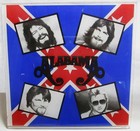 Vintage 1980 s Carnival Fair Prize Glass Tile Picture  Alabama Band  Dixie