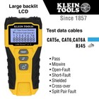 Klein Vdv526-200 Lan Scout Jr  2 Data Cable Tester  Rj45 Remote  new Sealed 