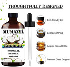 Coconut Essential Oil  Coconut Oil 4 Fl Oz 120ml For Diffuser Humidifier Yoga Cl