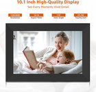 10 1 Inch Wifi Digital Picture Frame 32gb Hd Ips Touch Screen Uhale App Control